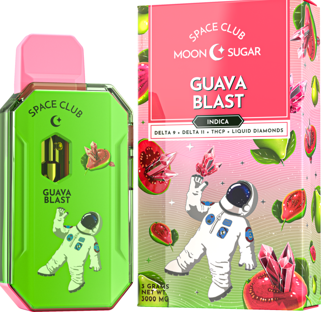 Moon Sugar Guava Blast Disposables