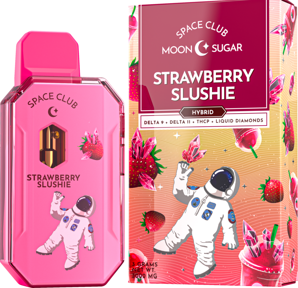 Moon Sugar Strawberry Slushie Disposables