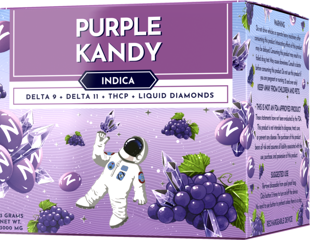 space club Purple Kandy 3g disposable